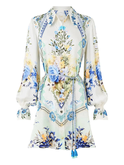 My Homespun Heart mini shirt dress