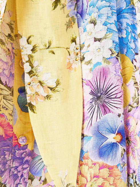 Darling Buds midi shirt dress