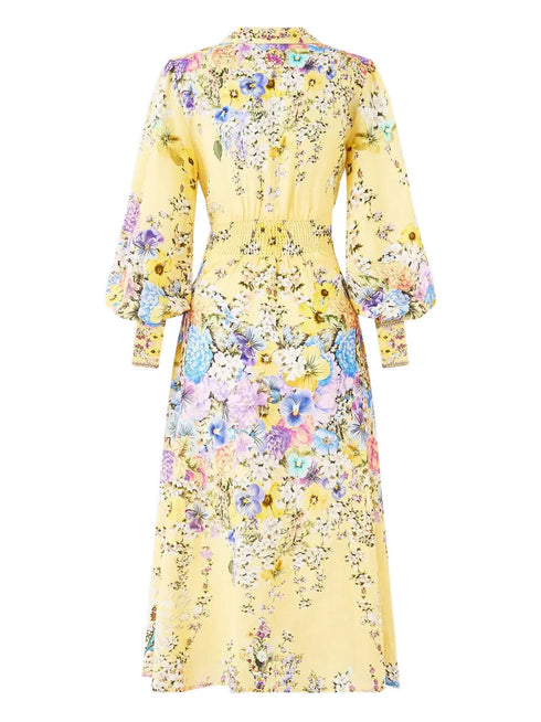Darling Buds midi shirt dress