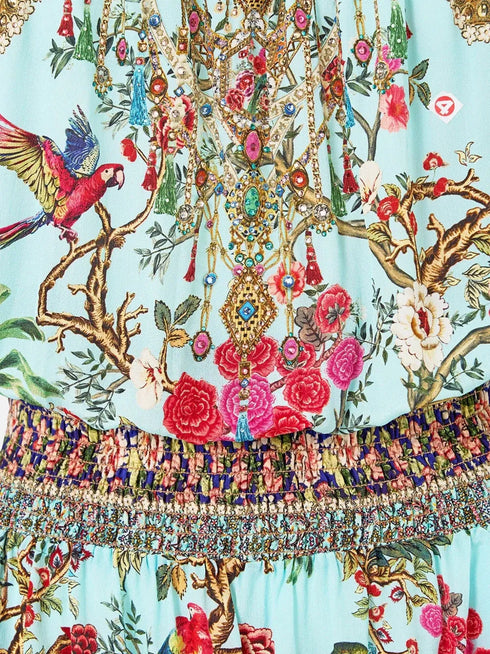 Sultans And Queens off-the-shoulder mini dress