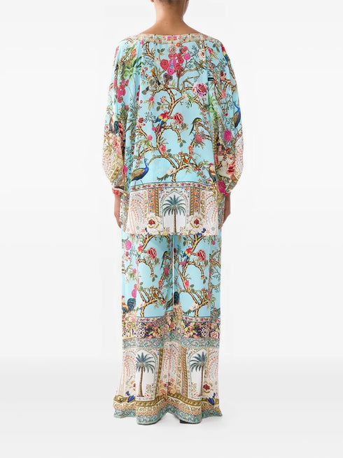 Sultans And Queens drawstring-fastening trousers