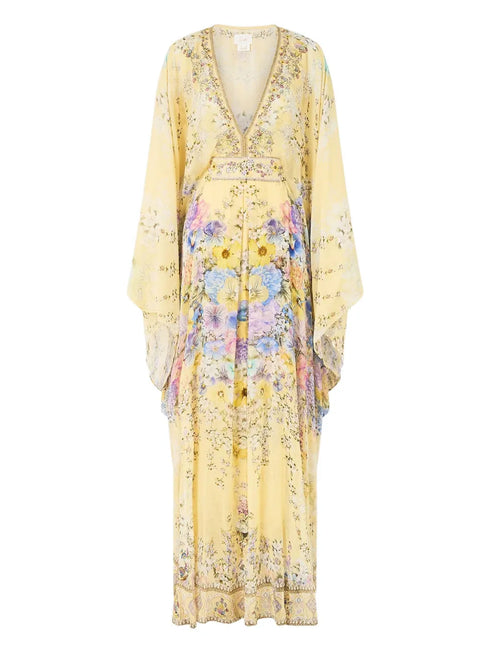 Darling Buds V-neck maxi dress