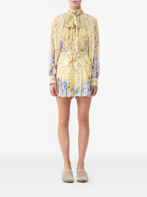 Darling Buds pussy-bow blouse