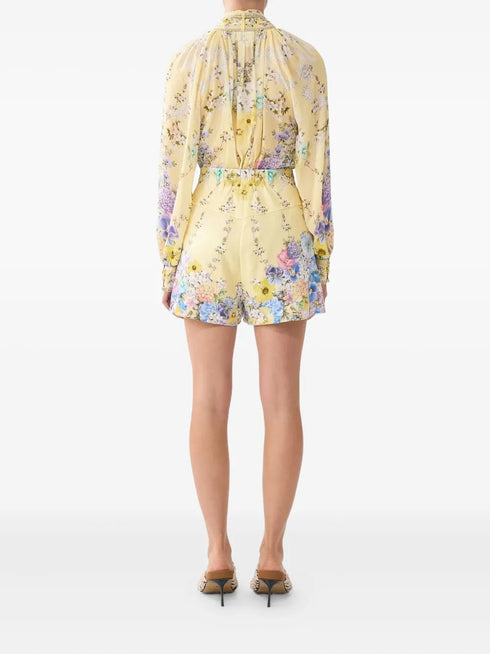 Darling Buds pussy-bow blouse