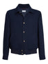 button hopsack shirt jacket