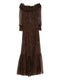 georgette maxi dress