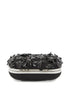 floral crystal clutch bag