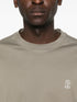 embroidered-logo T-shirt