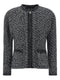sequin-effect tweed jacket