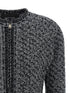 sequin-effect tweed jacket