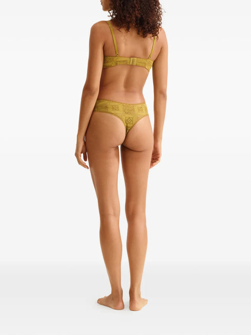 mosaic wireless triangle bra