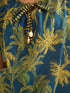 Crocodile palm-tree print top