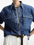 flap-pockets overshirt