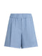 viscose and linen fluid twill baggy shorts