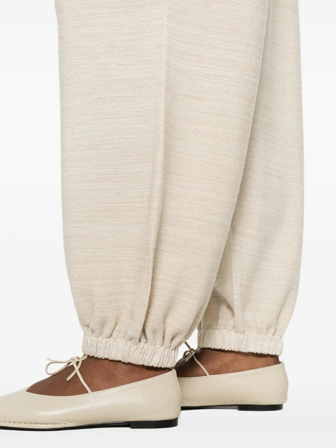 beige trousers