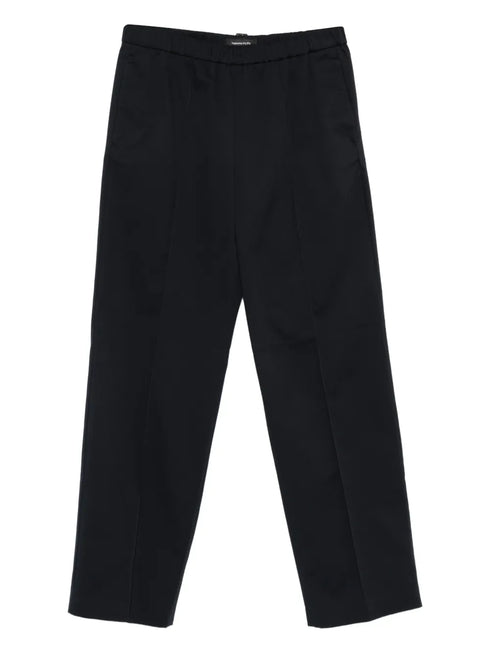 elastic-waist trousers