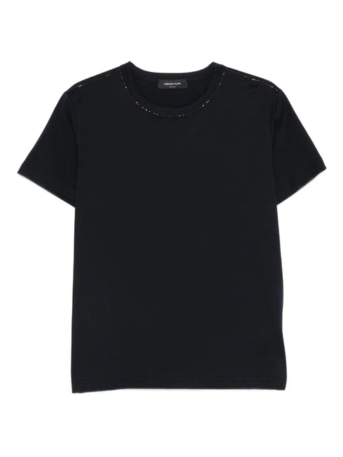 embellished crew-neck T-shirt