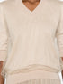 V-neck sweater