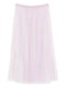 pleated midi skirt