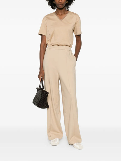 seam-details trousers