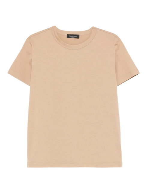 round-neck T-shirt