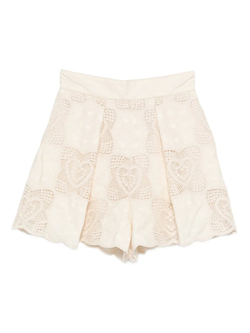 Wanderlust tuck shorts