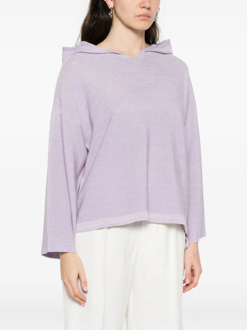 drawstring-detail hoodie