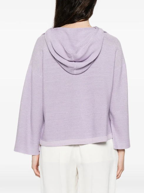 drawstring-detail hoodie