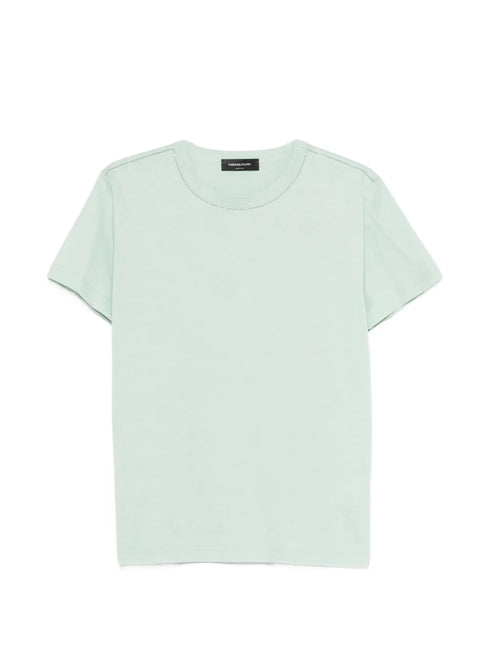 round-neck T-shirt