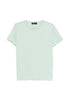 round-neck T-shirt