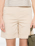 concealed-fastening tailored shorts