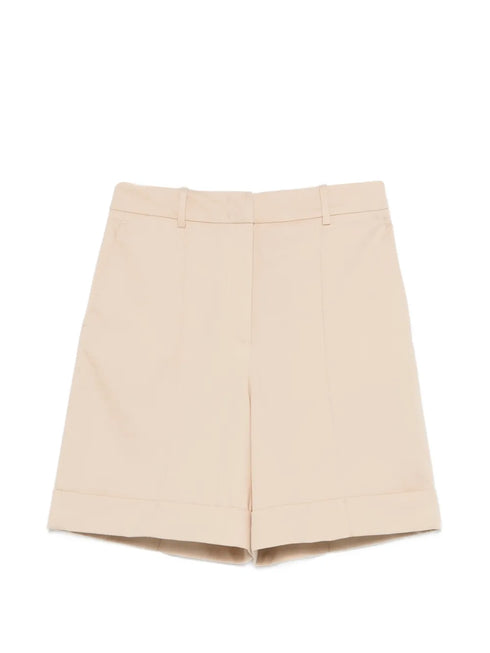 concealed-fastening tailored shorts