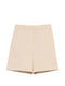 concealed-fastening tailored shorts