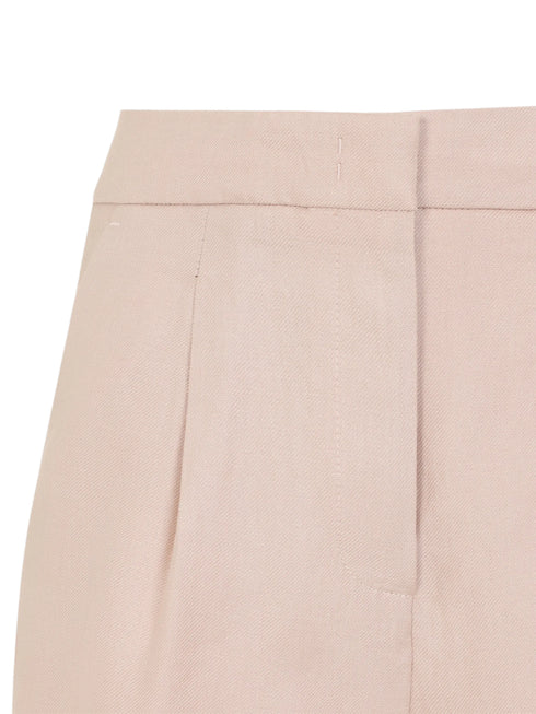 pleat-detail shorts