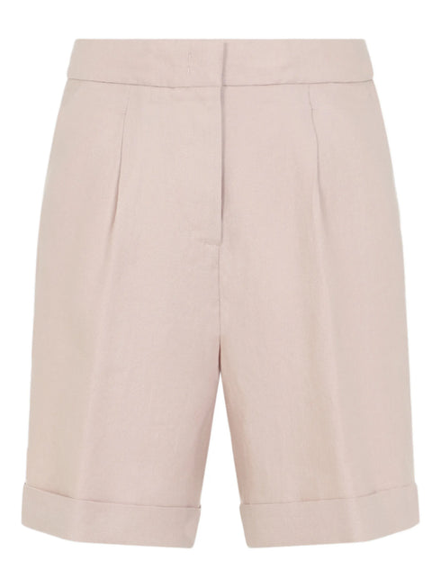 pleat-detail shorts