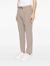 drawstring-waist trousers