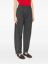 pleated cuffed trousers