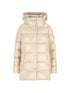 hooded padded coat