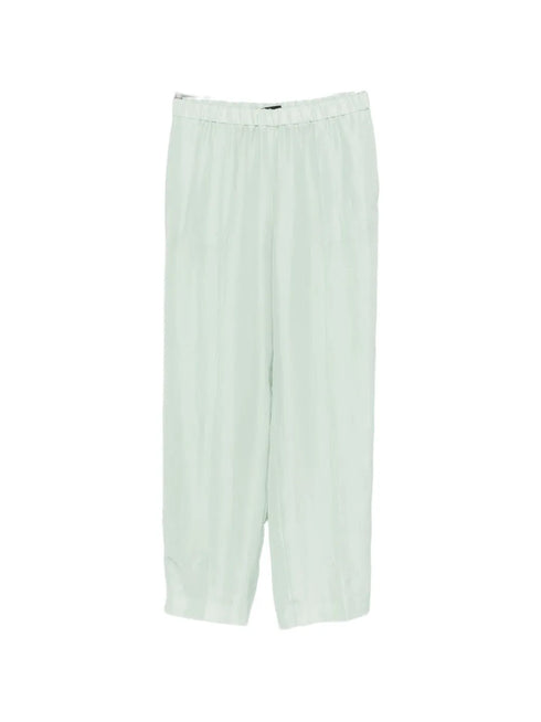 elasticated-waist trousers