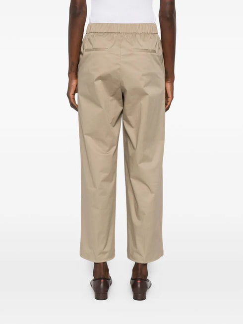 elasticated panelled trousers
