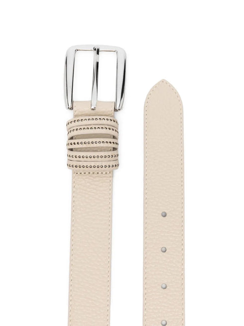 textured-leather belt