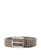textured-leather buckle belt