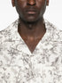 floral-print shirt