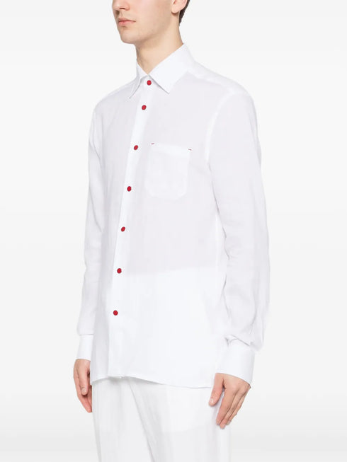 buttoned pocket shirt