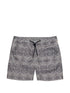 Bulldog drawcord patterned swim shorts