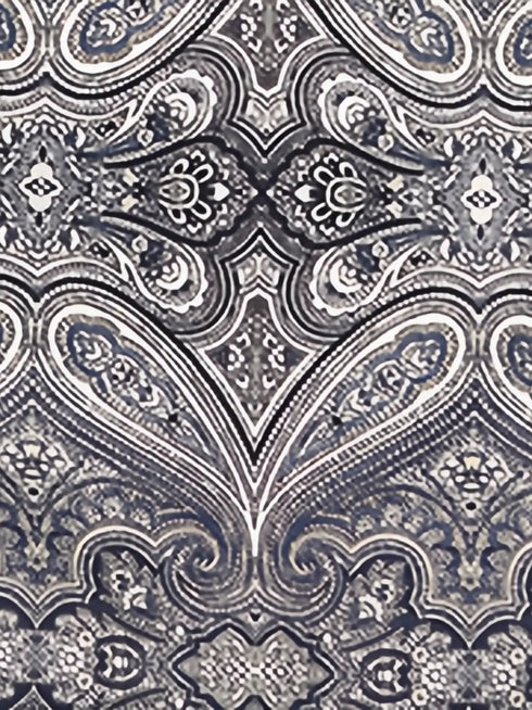 Bulldog drawcord patterned swim shorts