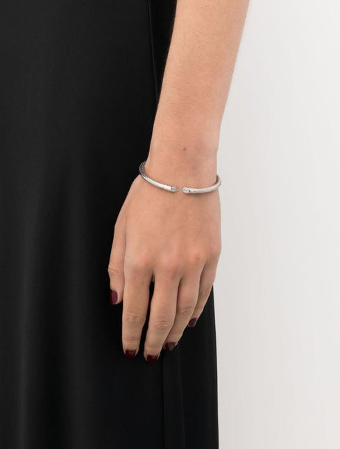 Pulsera de diamantes Nobile en oro blanco de 18 kt