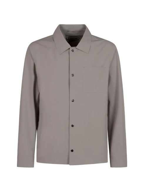 pocket buttoned shirt