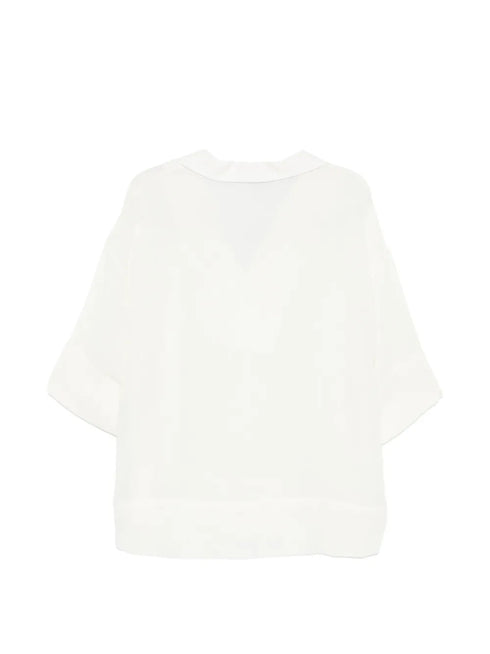 V-neck blouse