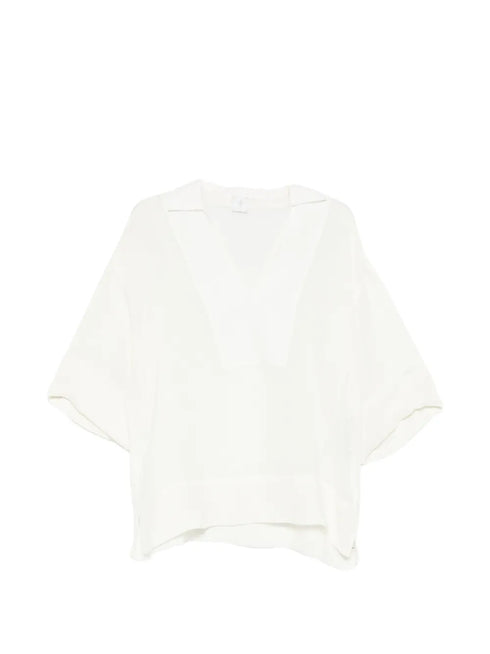 V-neck blouse